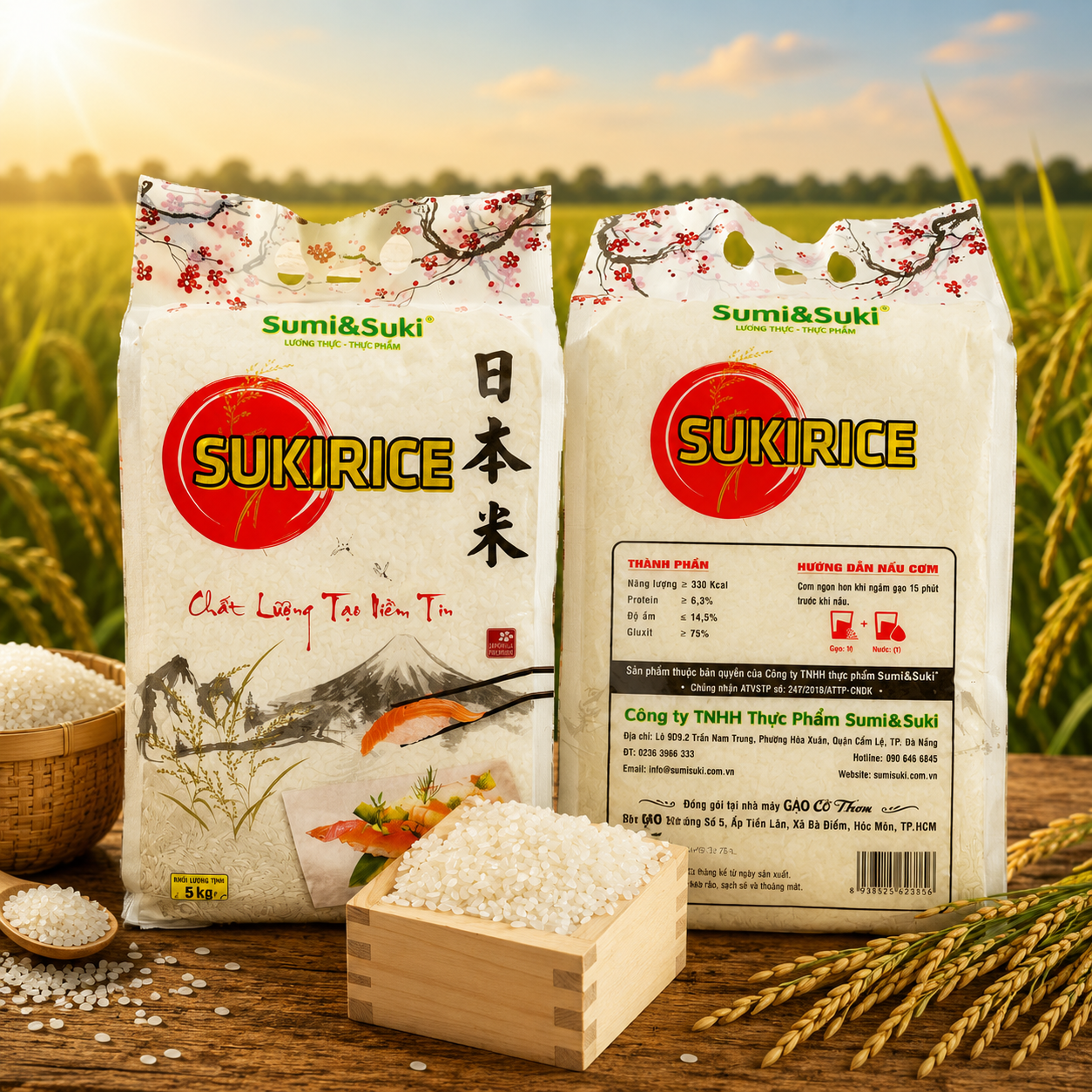 Gạo SukiRice (Japonica) - SKR05